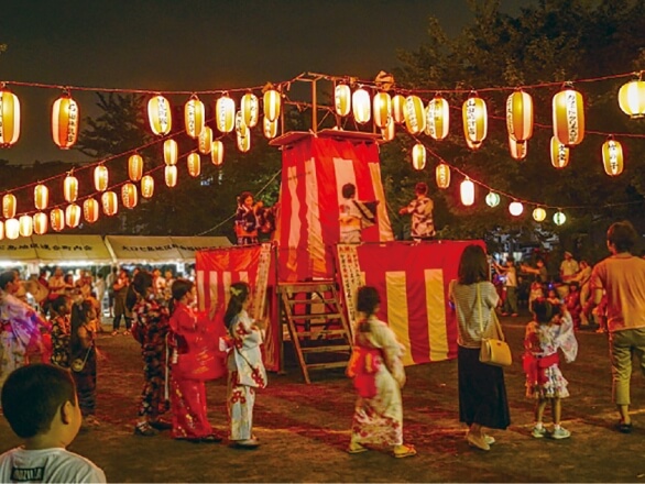 外部給電（例：盆踊りなどのお祭り）